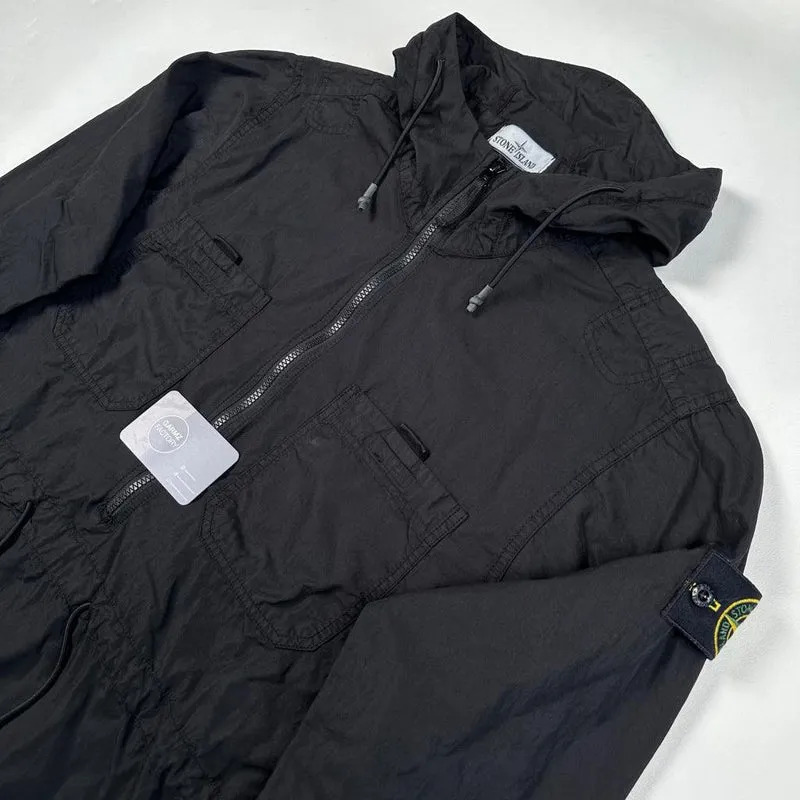 1/2 Zip Smock Pullover Liam G Black