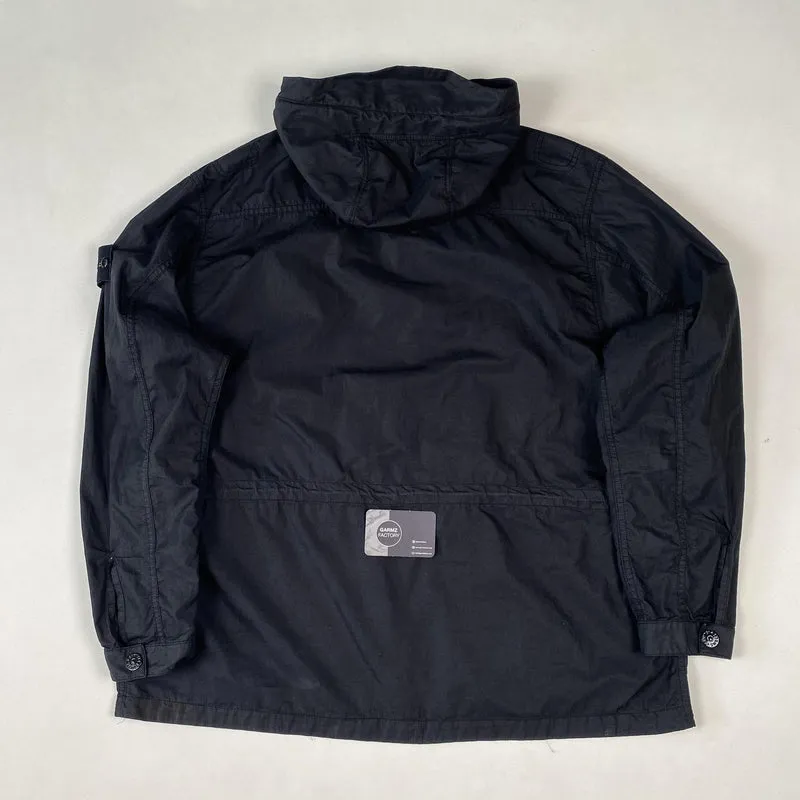 1/2 Zip Smock Pullover Liam G Black