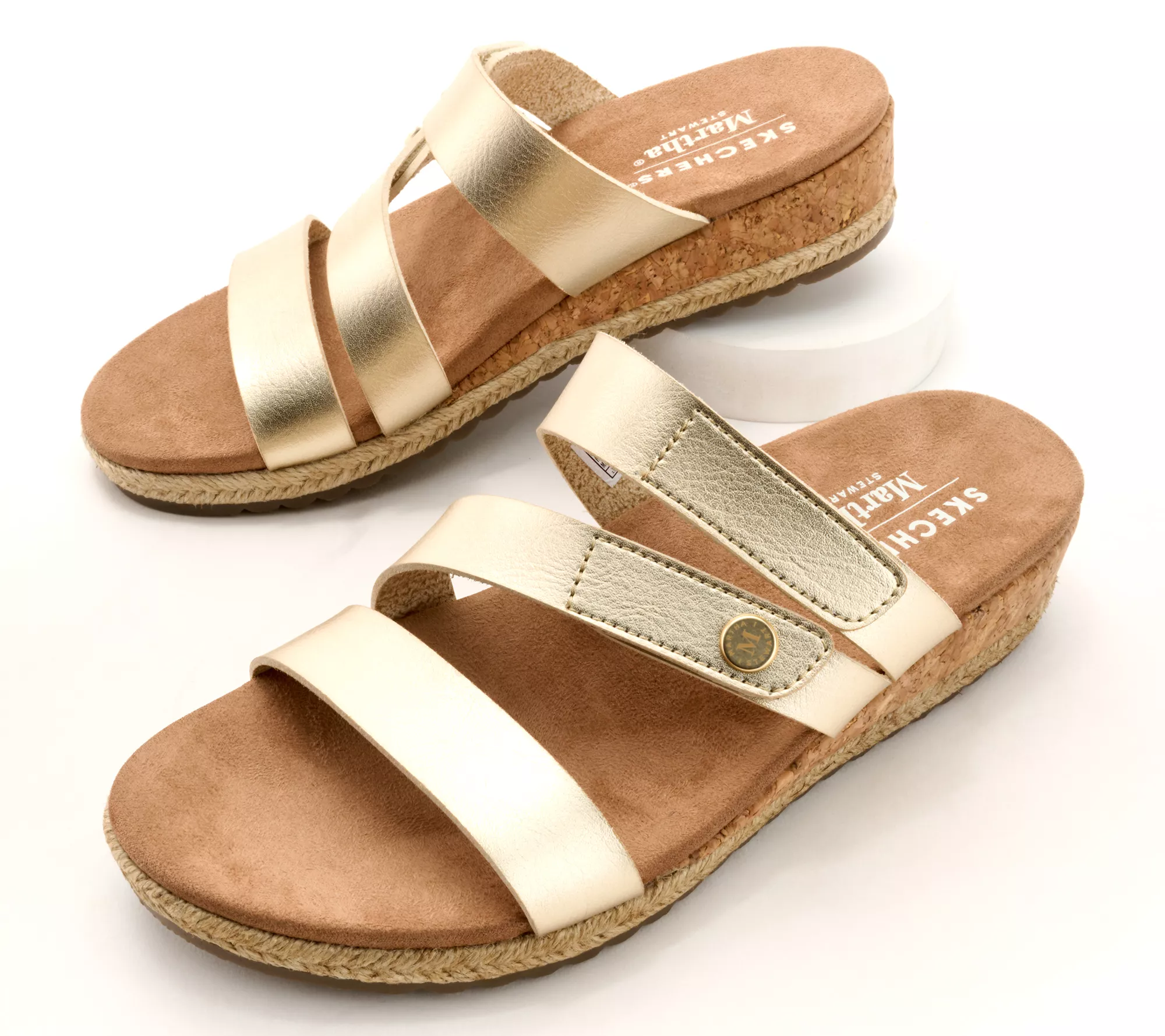 "As Is" Martha Stewart x Skechers Breezie Slide Sandals