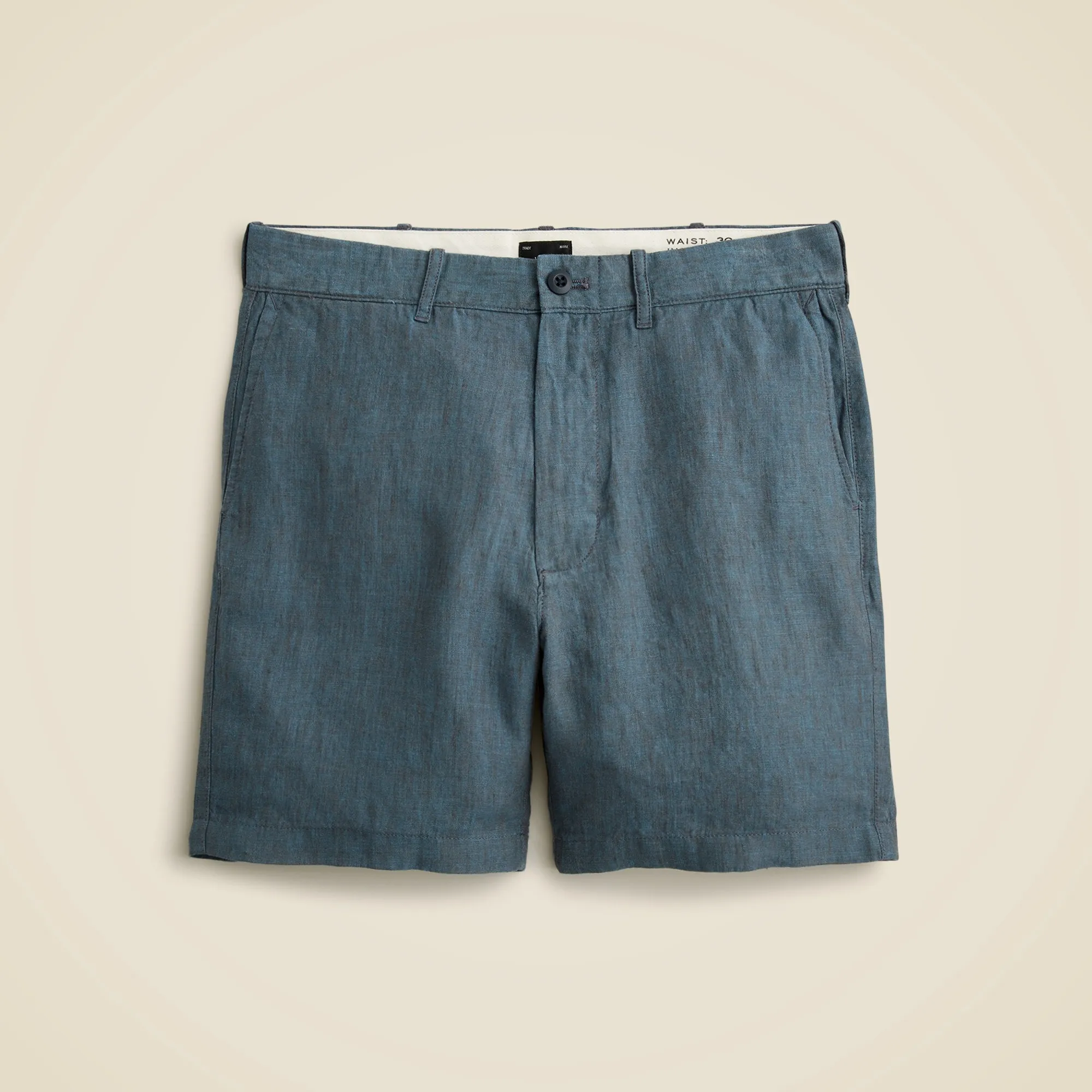 7" linen short