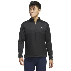 adidas Men's Ultimate365 Textured Quarter Zip Golf Midlayer