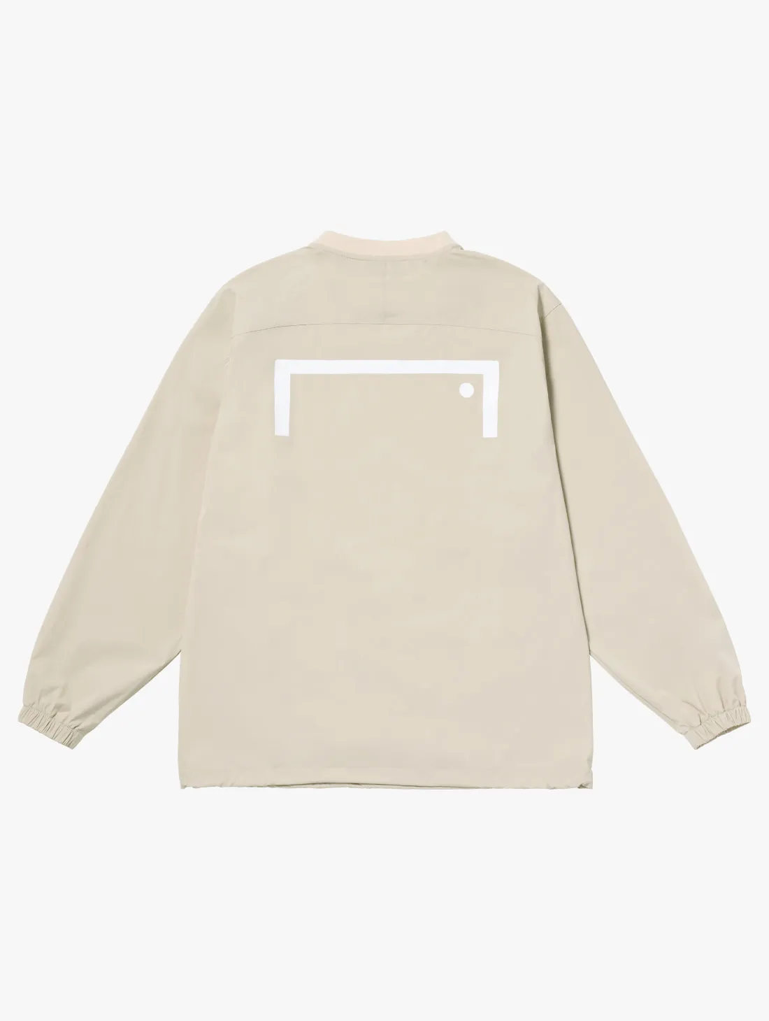 AIR THROUGH GOAL WIND PULLOVER-IVORY