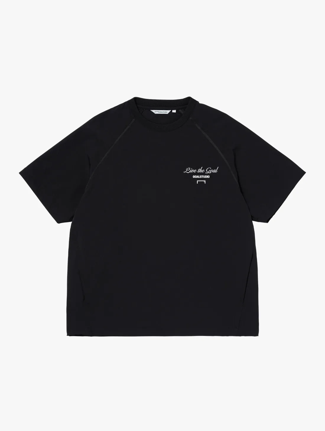 AIR THROUGH SHORT SLEEVE WIND PULLOVER-BLACK