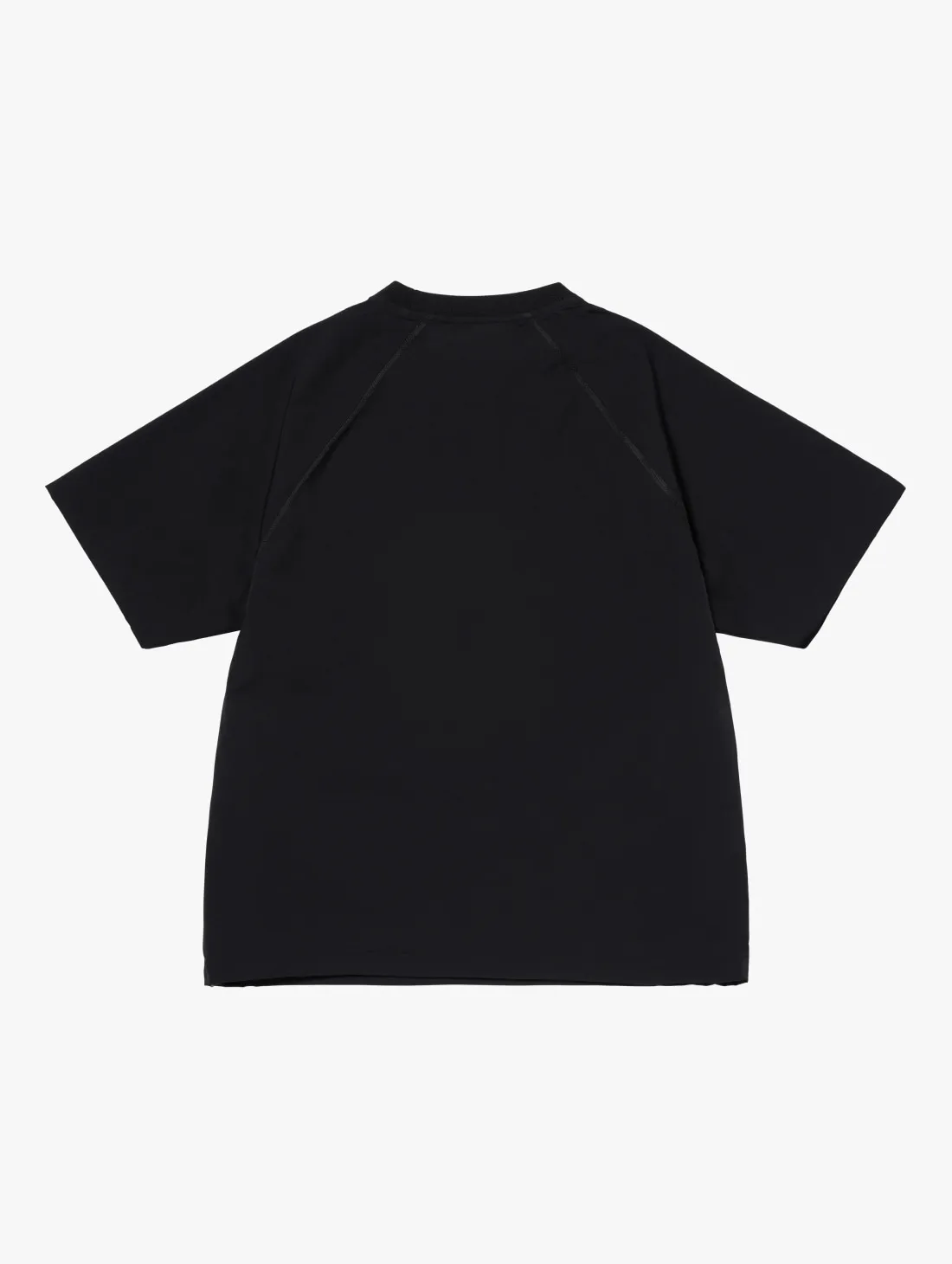 AIR THROUGH SHORT SLEEVE WIND PULLOVER-BLACK