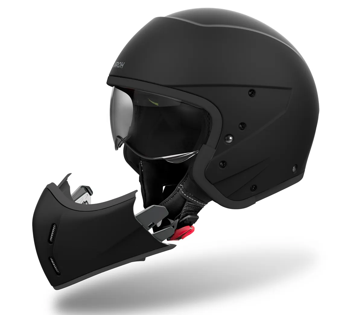 Airoh J110 Paisley Matt Black Full / Open Face Helmet