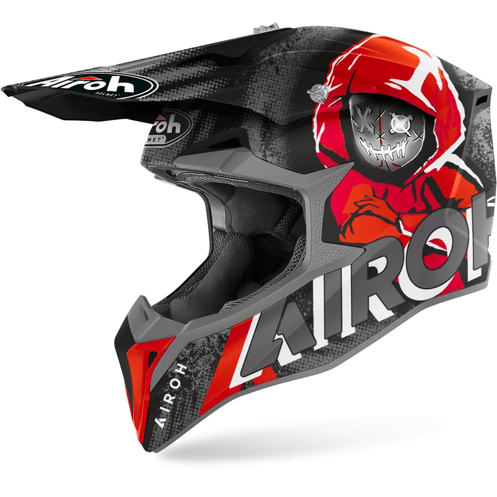 Airoh - Wraap Alien Red Helmet