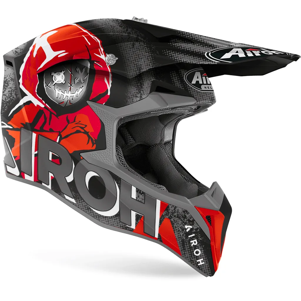 Airoh - Wraap Alien Red Helmet