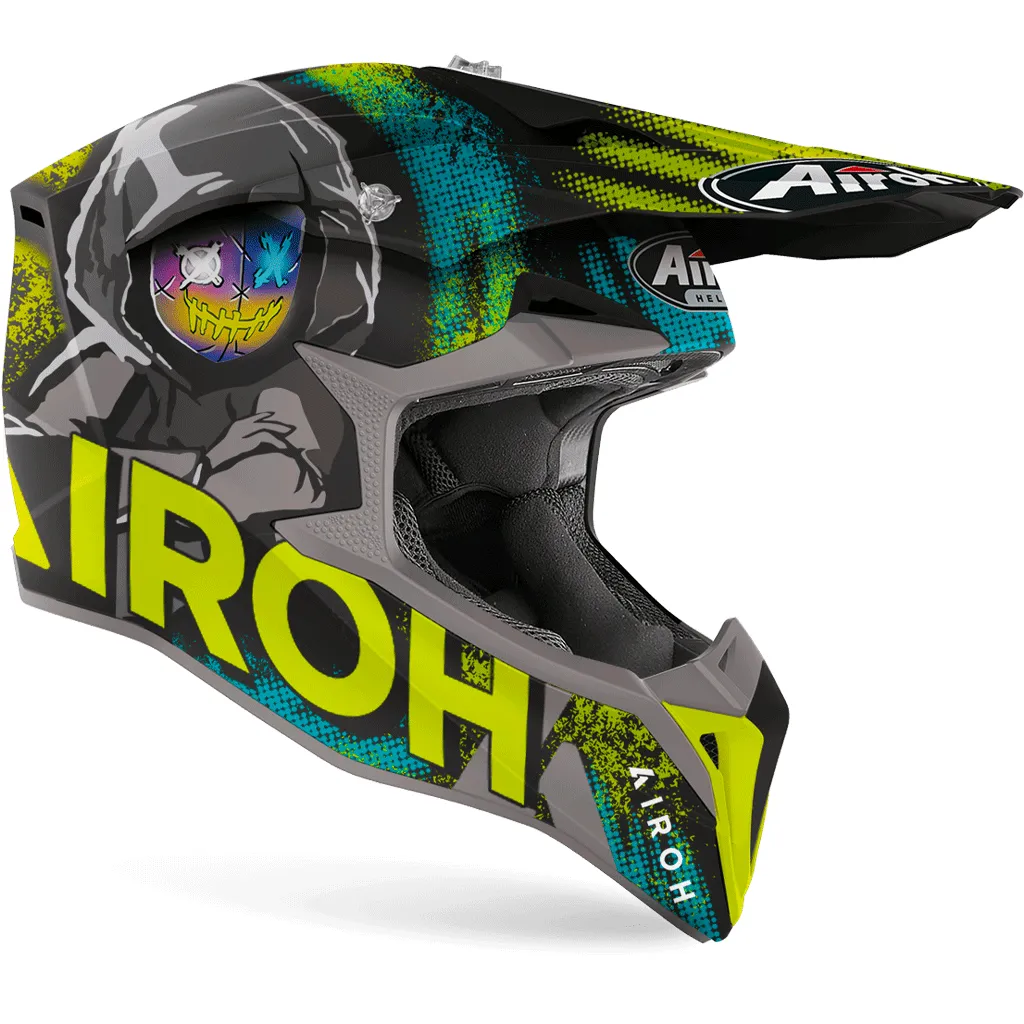 Airoh - Wraap Alien Yellow Helmet