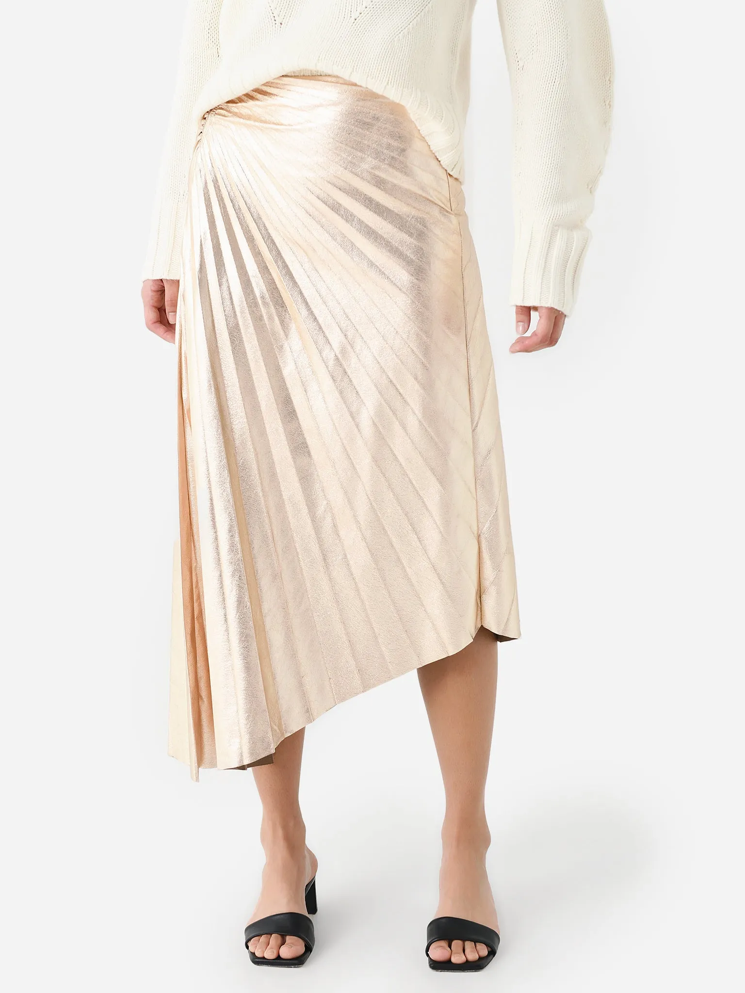     ALC  Women's Tori Metallic Skirt    