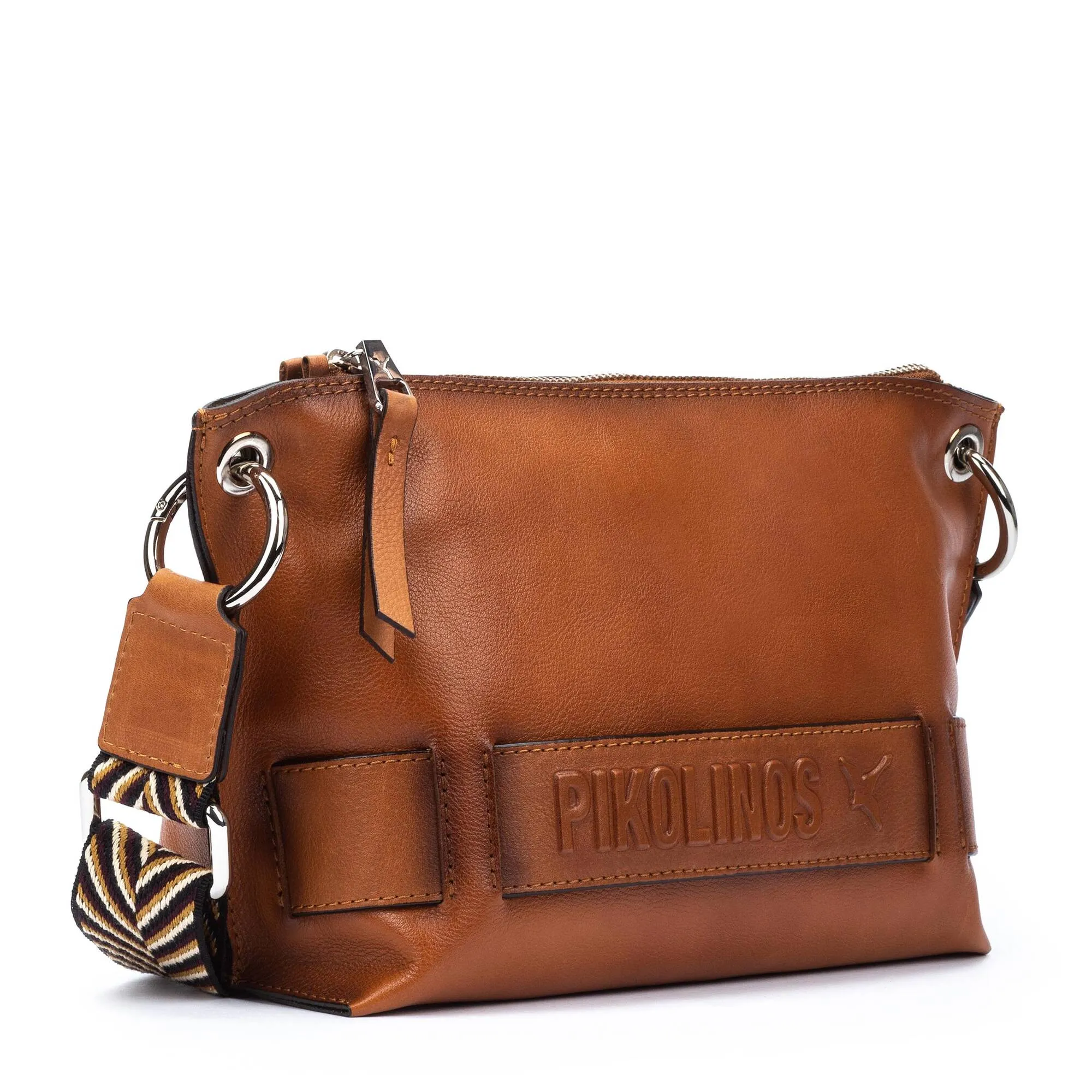 ALCUDIA Bag with two-tone handle