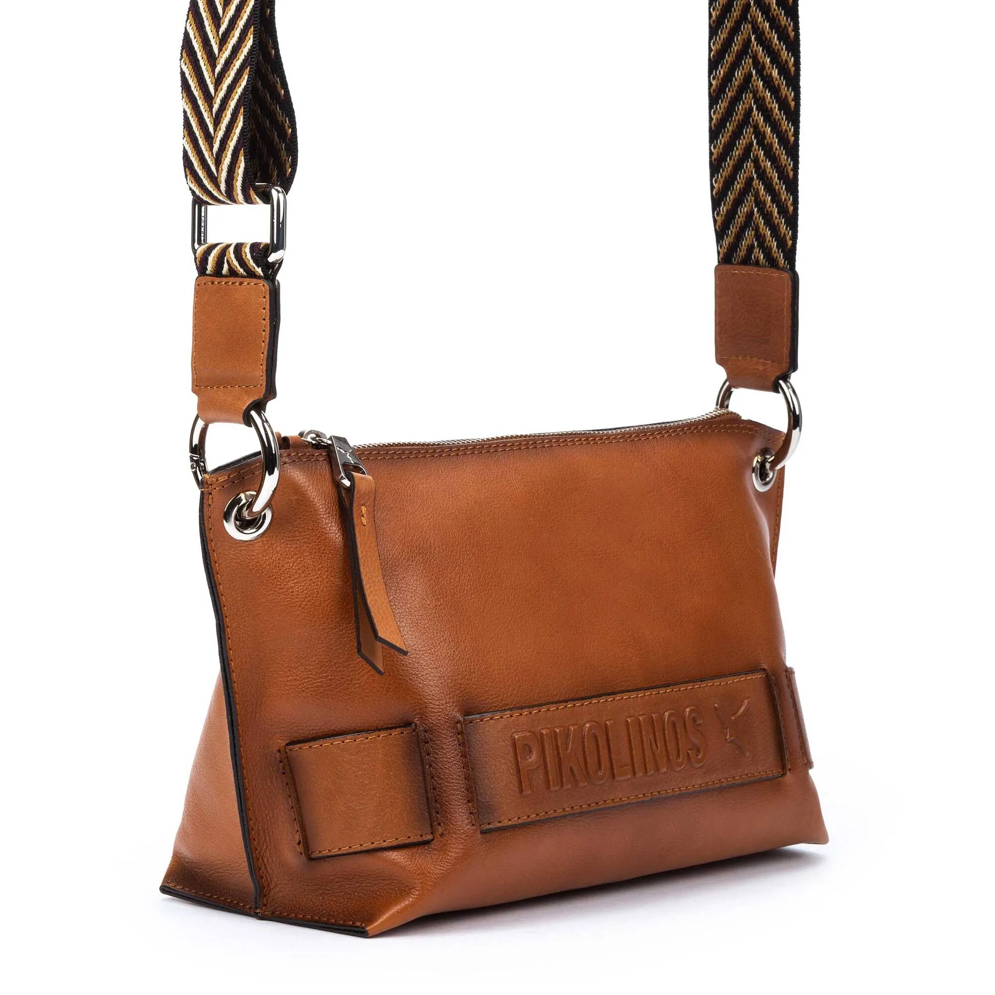 ALCUDIA Bag with two-tone handle