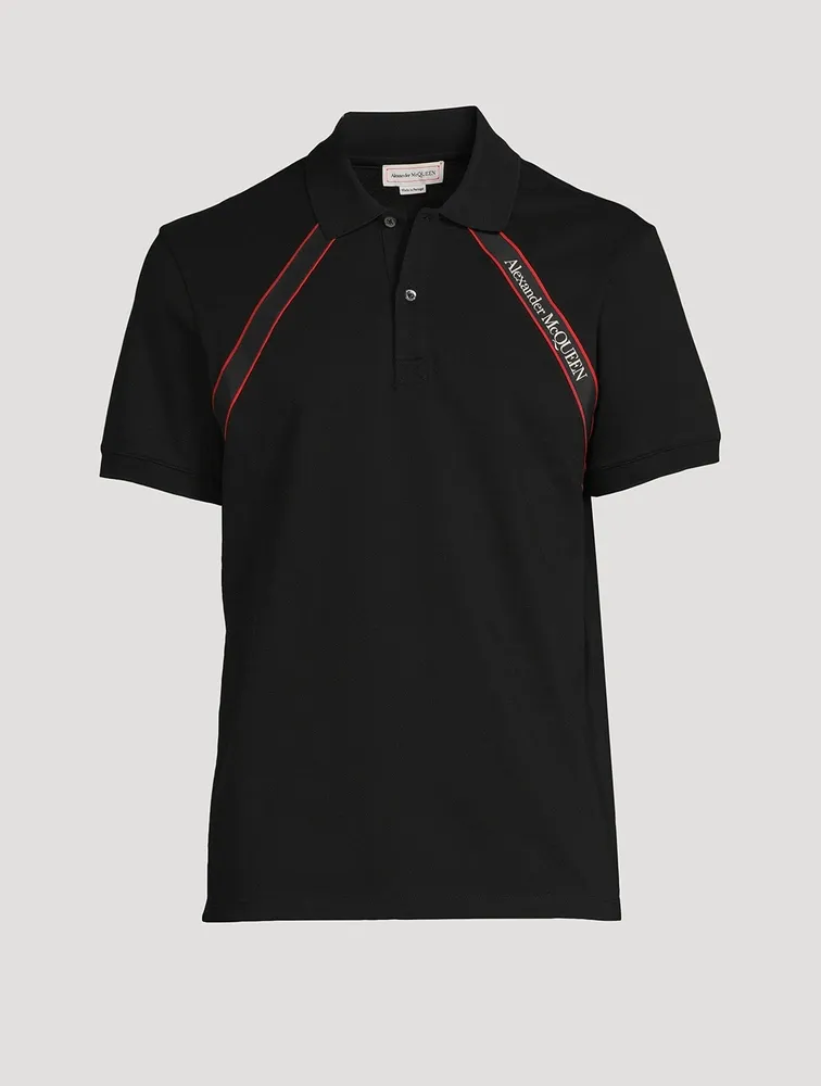 ALEXANDER MCQUEEN Cotton Polo With Harness