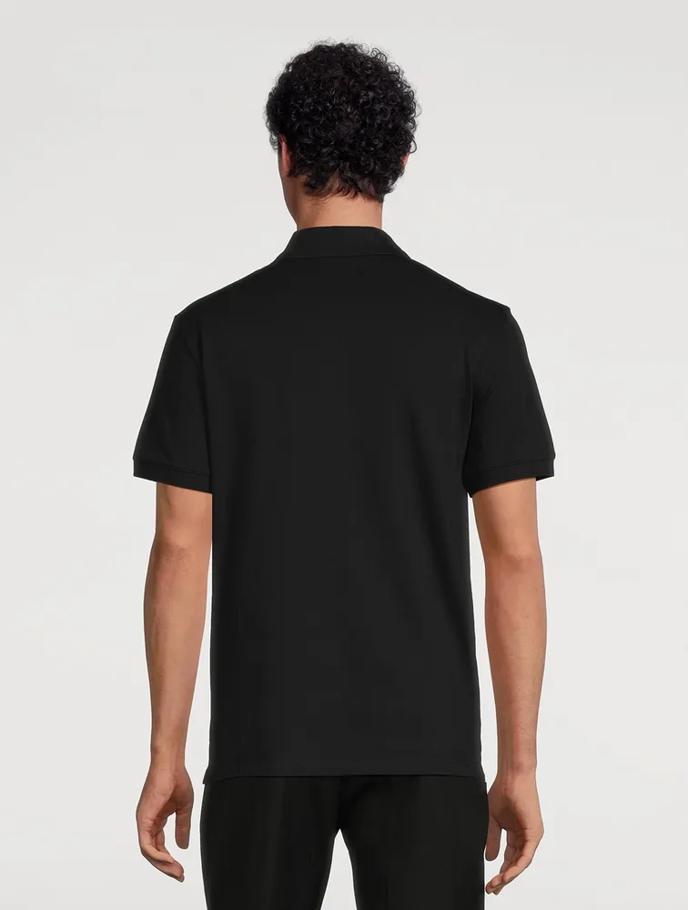 ALEXANDER MCQUEEN Cotton Polo With Harness