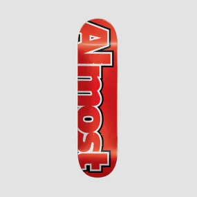 Almost Outliner Hybrid Skateboard Deck Red - 8.5