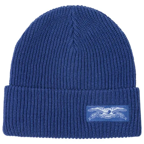 Anti Hero Skateboards Beanie Stock Eagle Label Blue