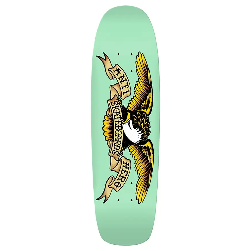 Anti Hero Skateboards Shaped Eagle Scallywag Deck 9.0