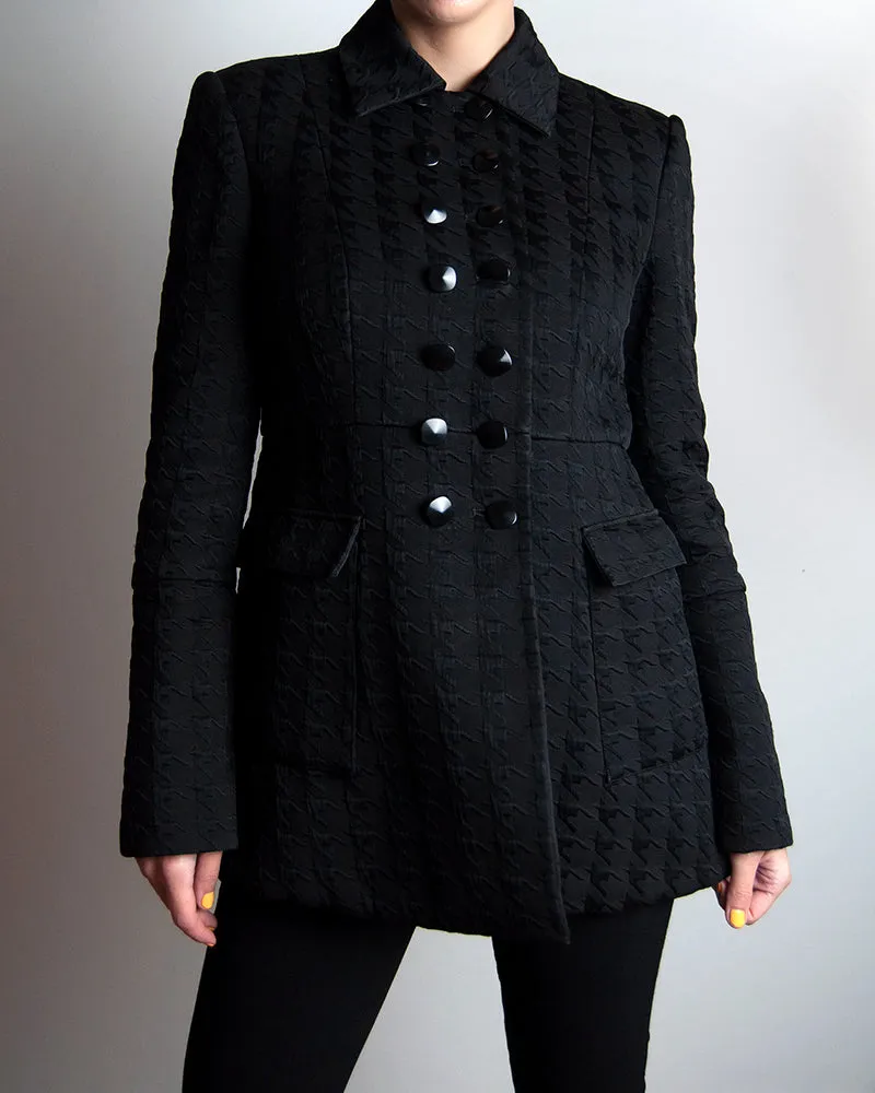 Armani houndstooth jacket