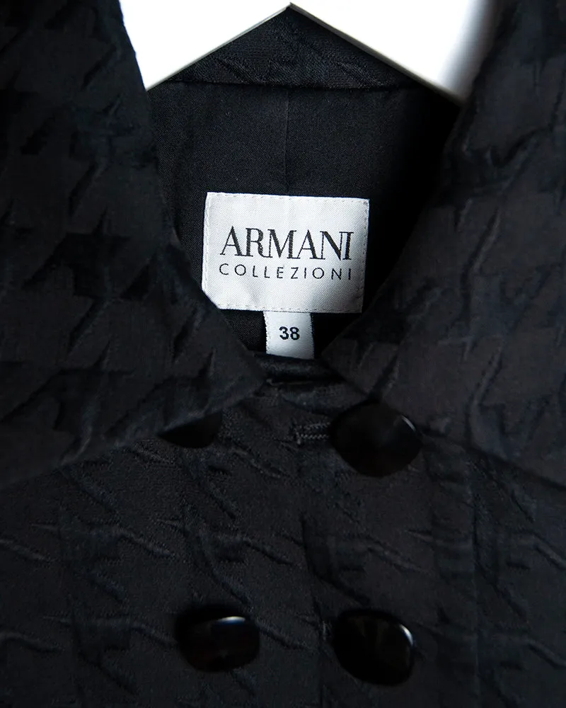 Armani houndstooth jacket