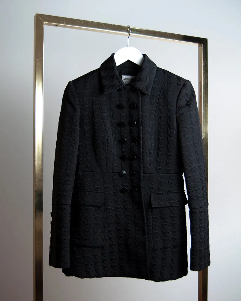 Armani houndstooth jacket