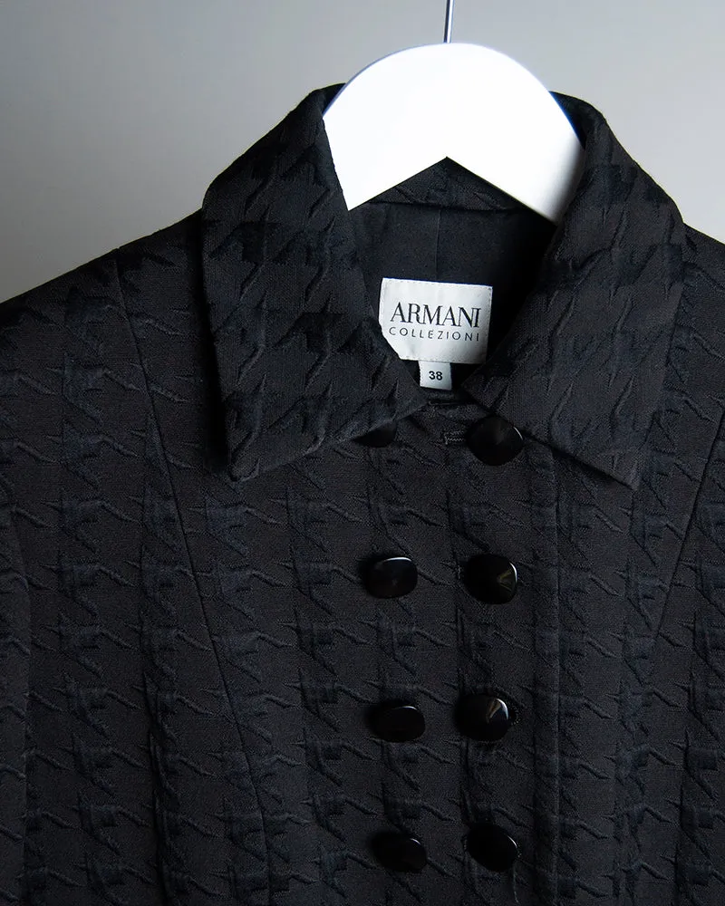 Armani houndstooth jacket