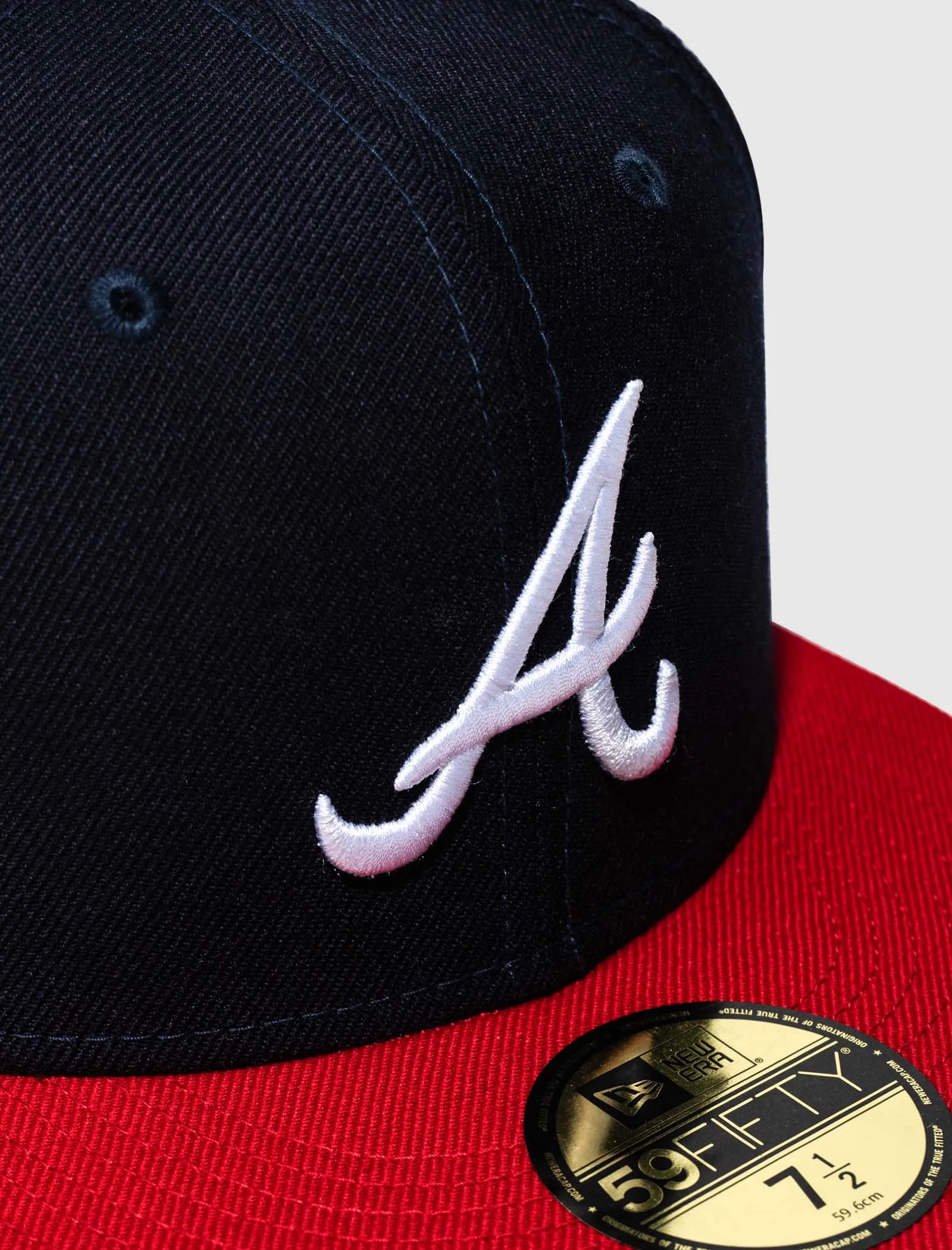 ATL BRAVES FITTED CAP