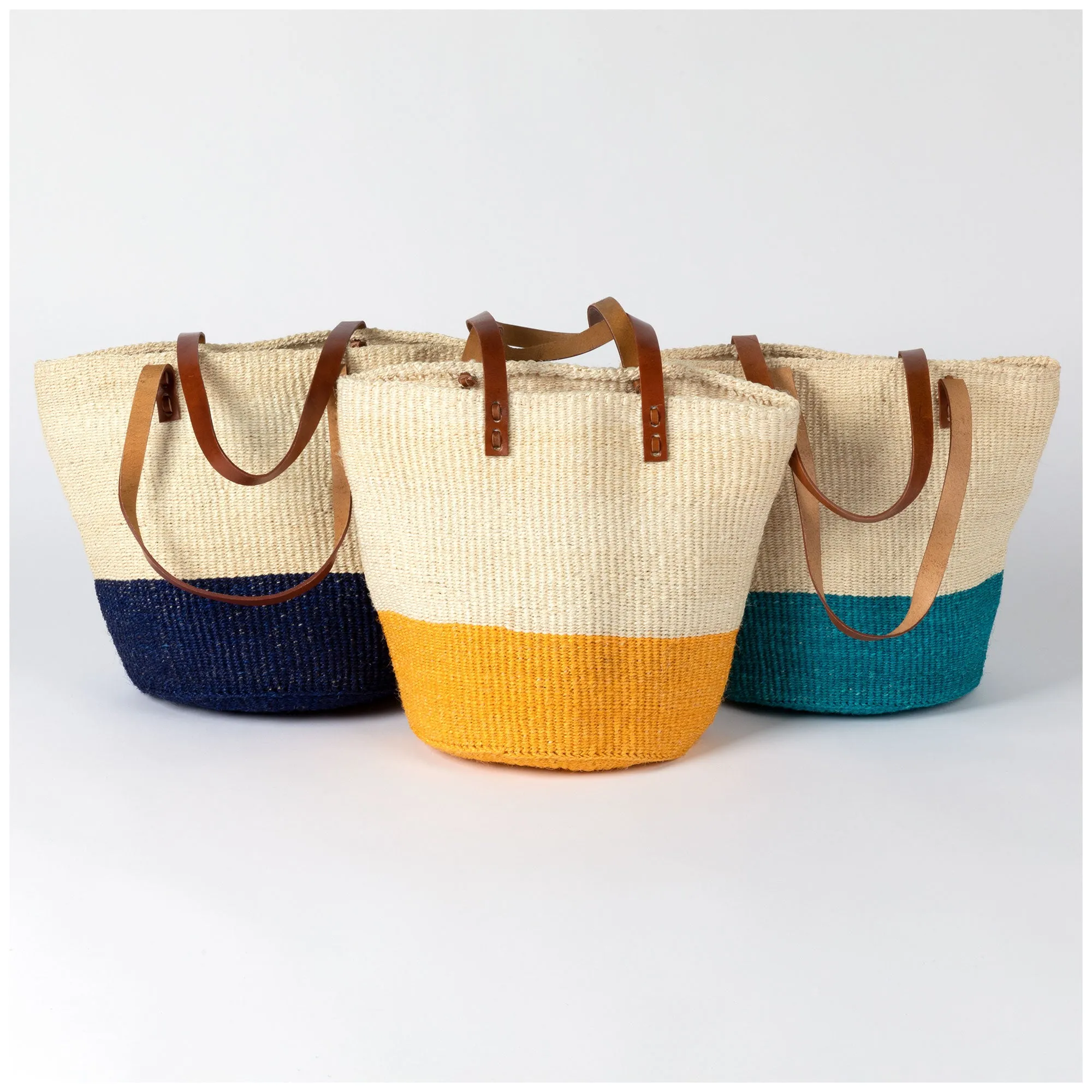 Bamboula Sisal Colorblock Tote