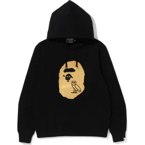 BAPE X OVO APE HEAD PULLOVER HOODIE MENS