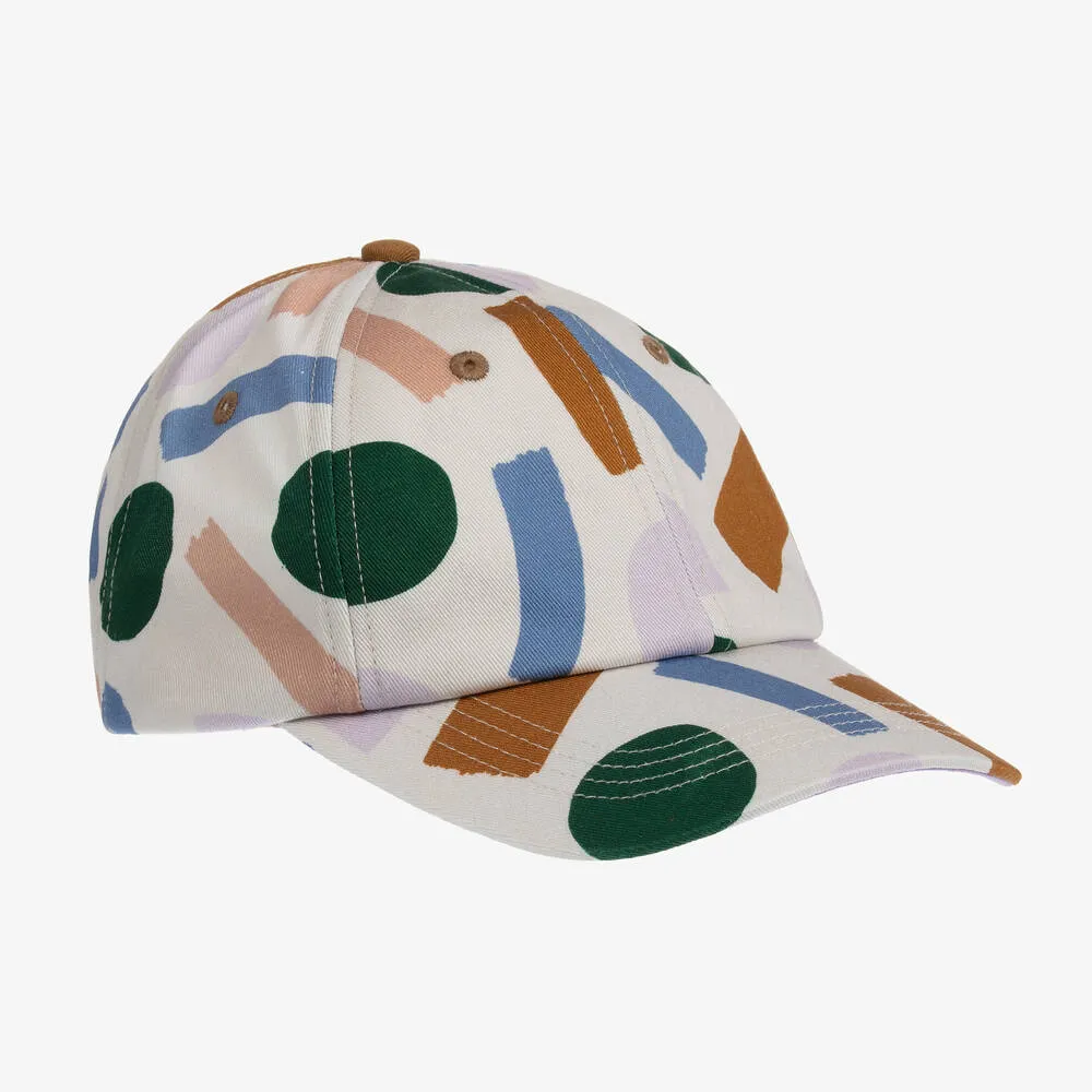 Beige Organic Cotton Cap