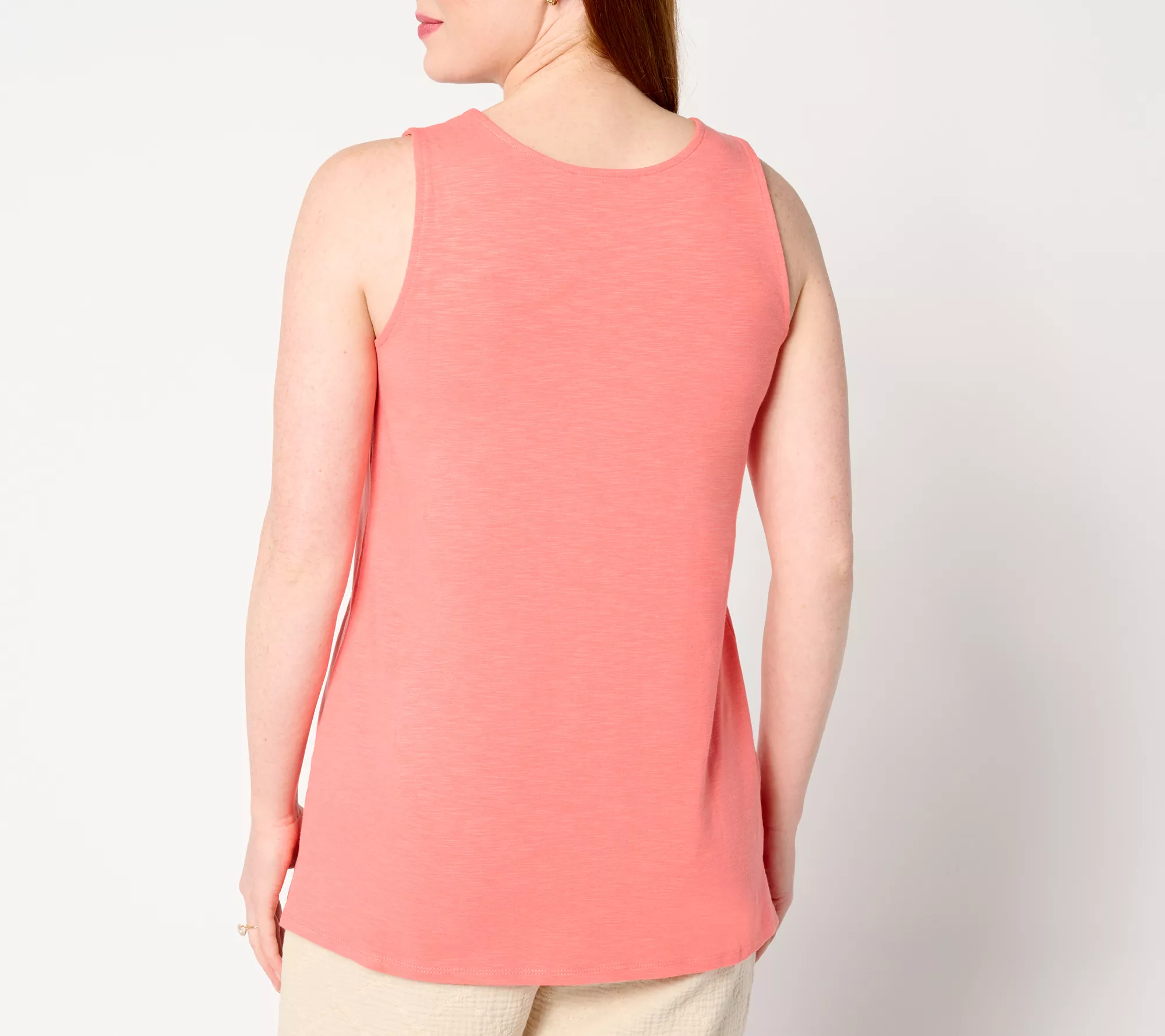 Belle by Kim Gravel Slub_Knit Tank