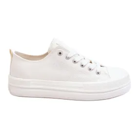 Big Star Low Lace-up Sneakers LL274968 White