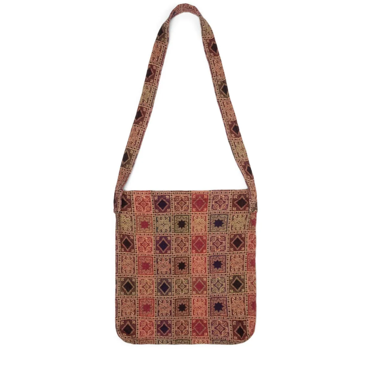 BOOK BAG - ARABESQUE JACQUARD BROWN | Bodega