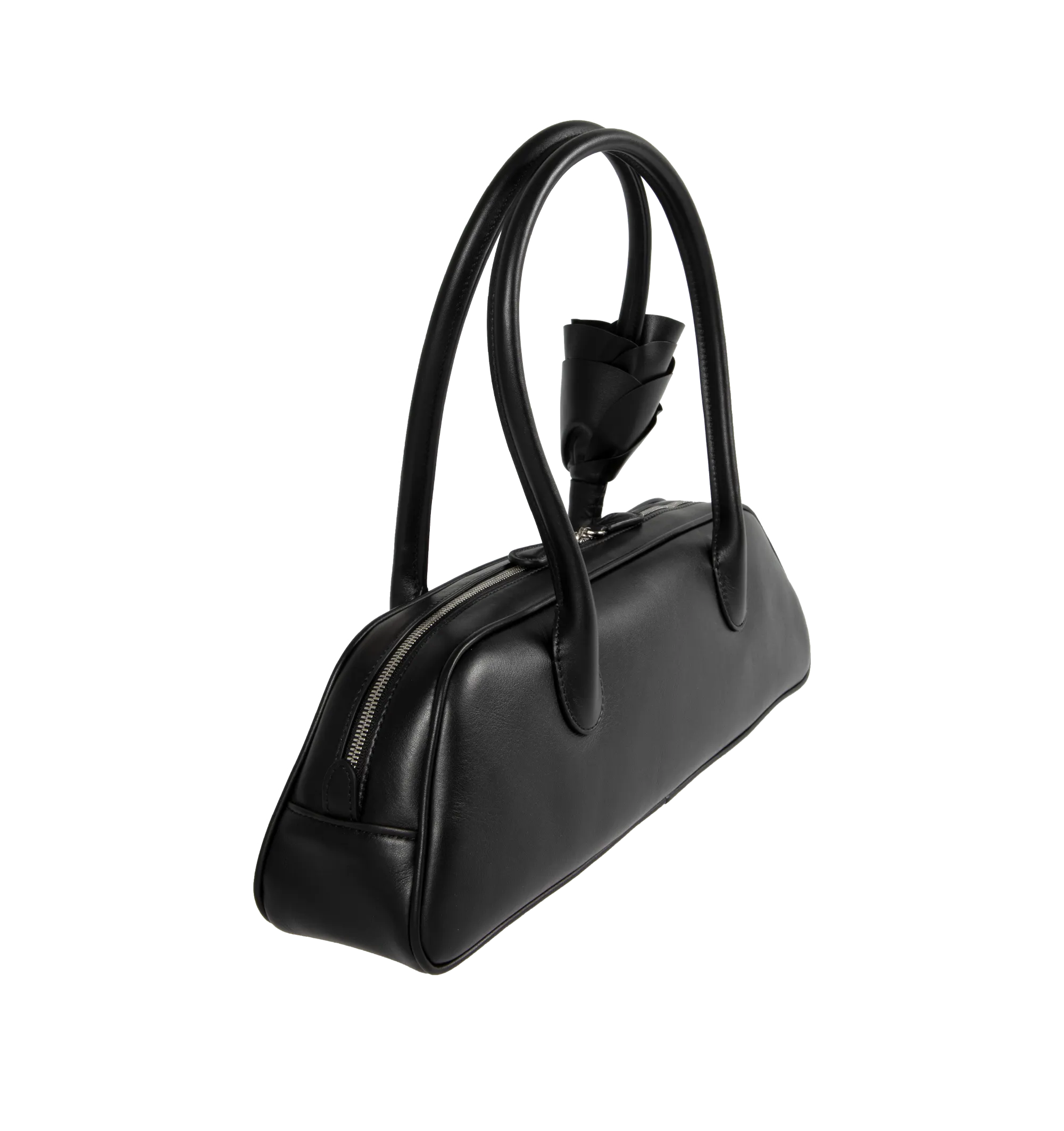 BRIGITTE LEATHER TRAPEZE BAG