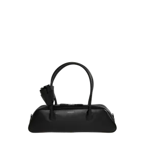 BRIGITTE LEATHER TRAPEZE BAG