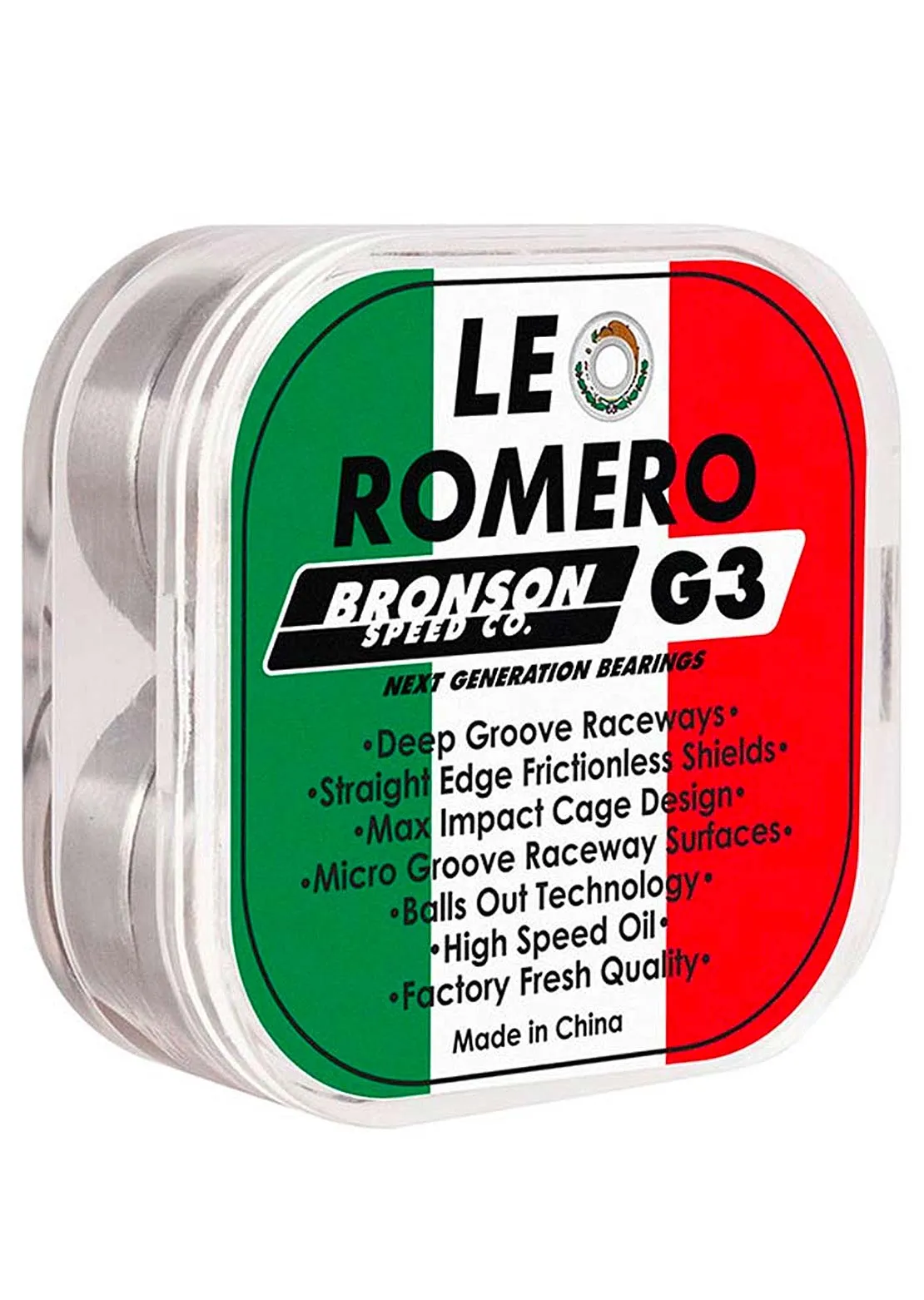 Bronson G3 Leo Romero Skateboard Bearings