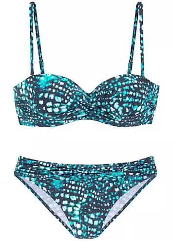 Bruno Banani Underwired Bandeau Bikini Set | Grattan