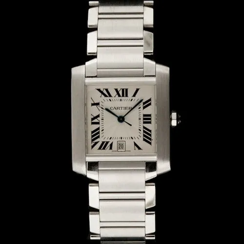 Cartier Stainless Tank Francaise Watch