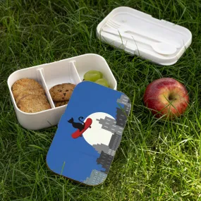 Cat on skateboard Bento Lunch Box