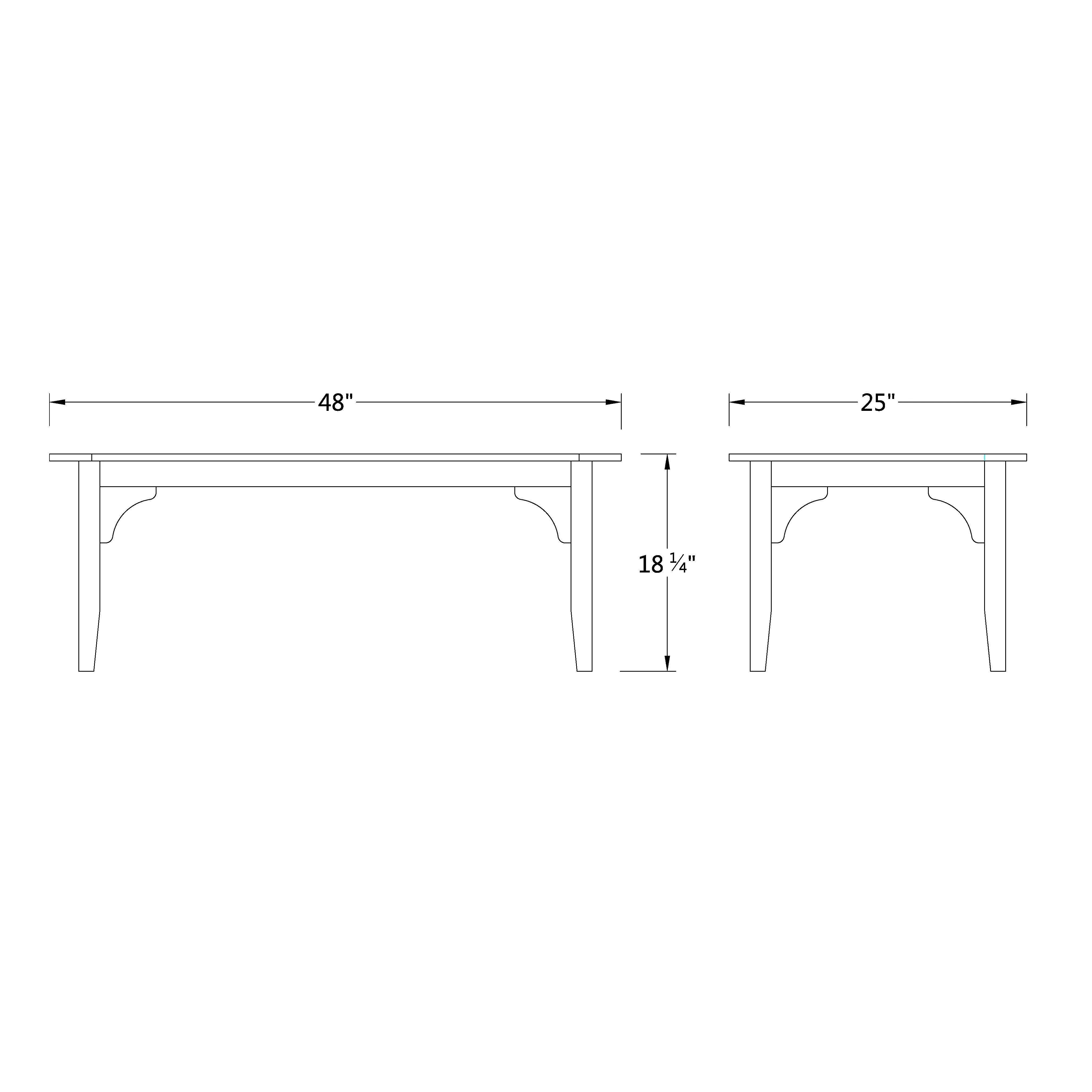 Caterina Weathered Teak Wood Outdoor Coffee Table