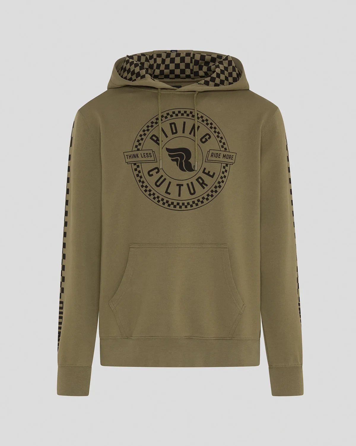 Checkerboard Circle Hoodie