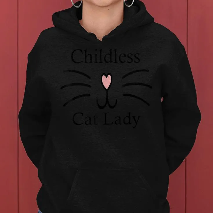 Childless Cat Lady 2024 Women Hoodie