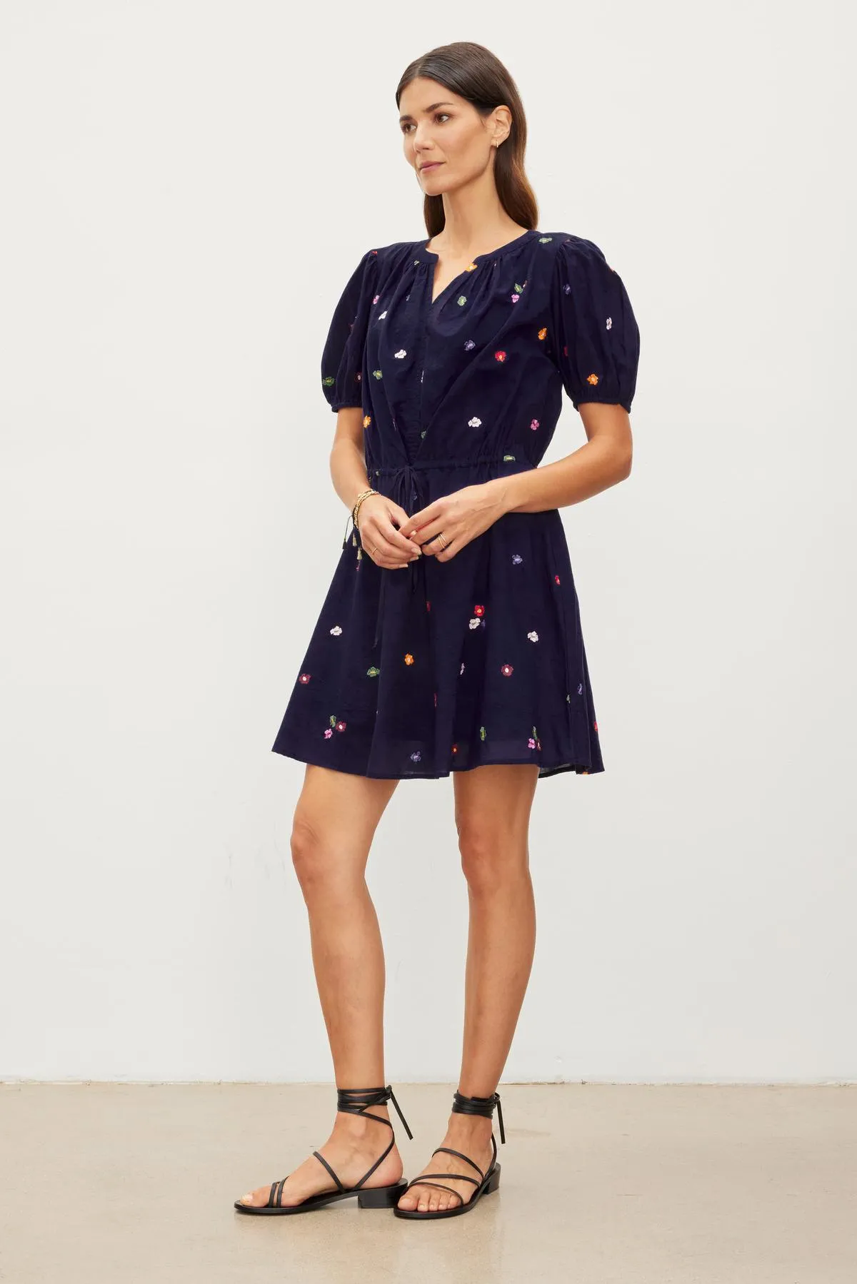 Cleo Dress - Navy