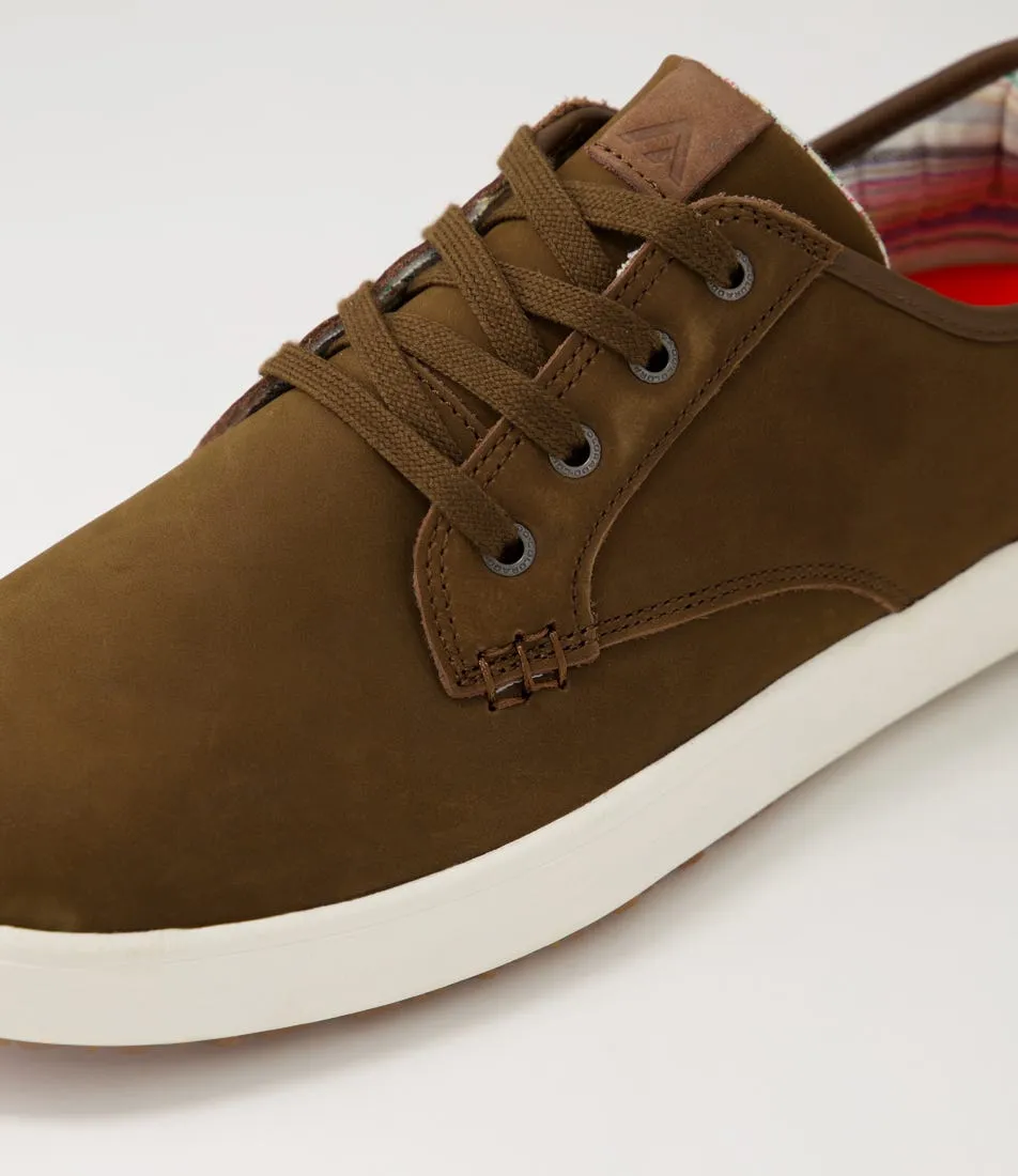 COLORADO Nexus Dark Brown Nubuck Sneakers