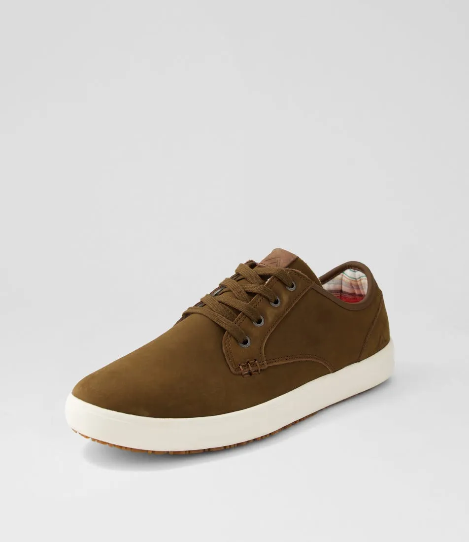 COLORADO Nexus Dark Brown Nubuck Sneakers