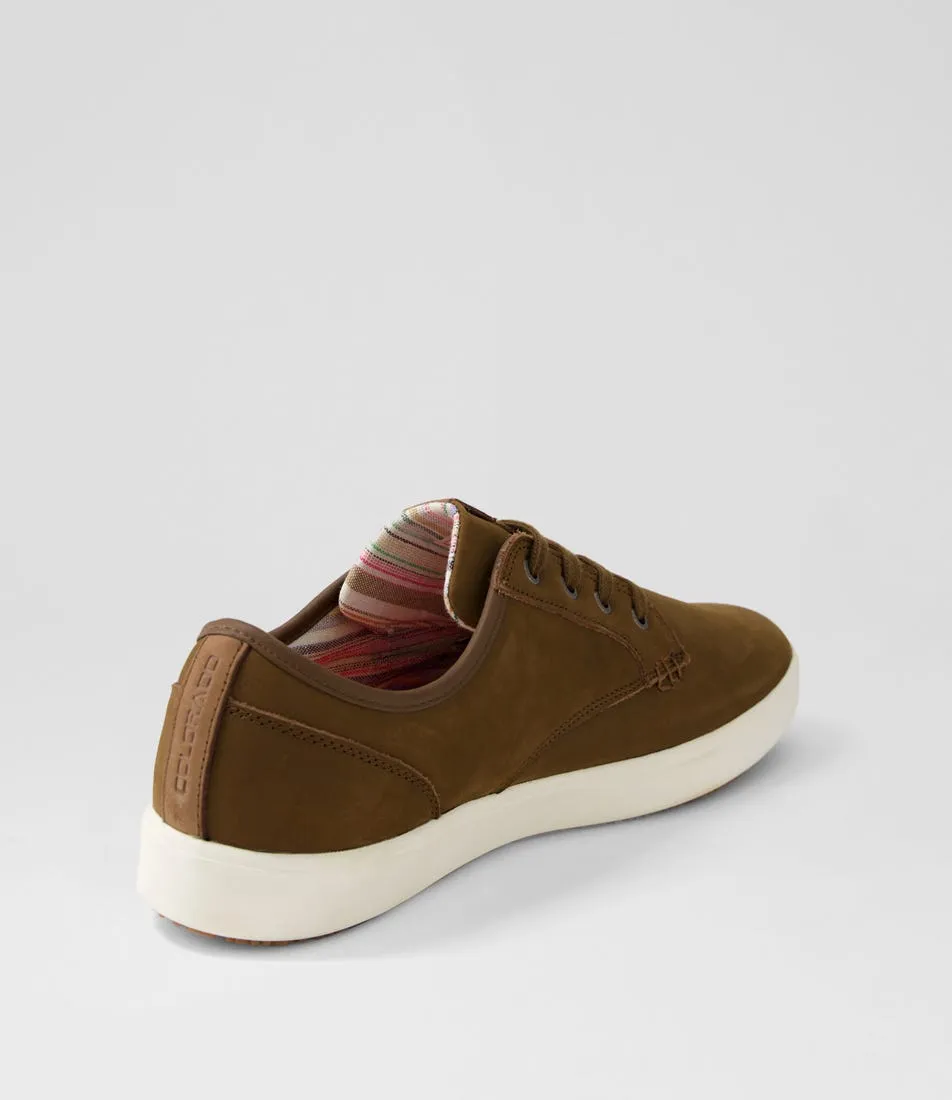 COLORADO Nexus Dark Brown Nubuck Sneakers