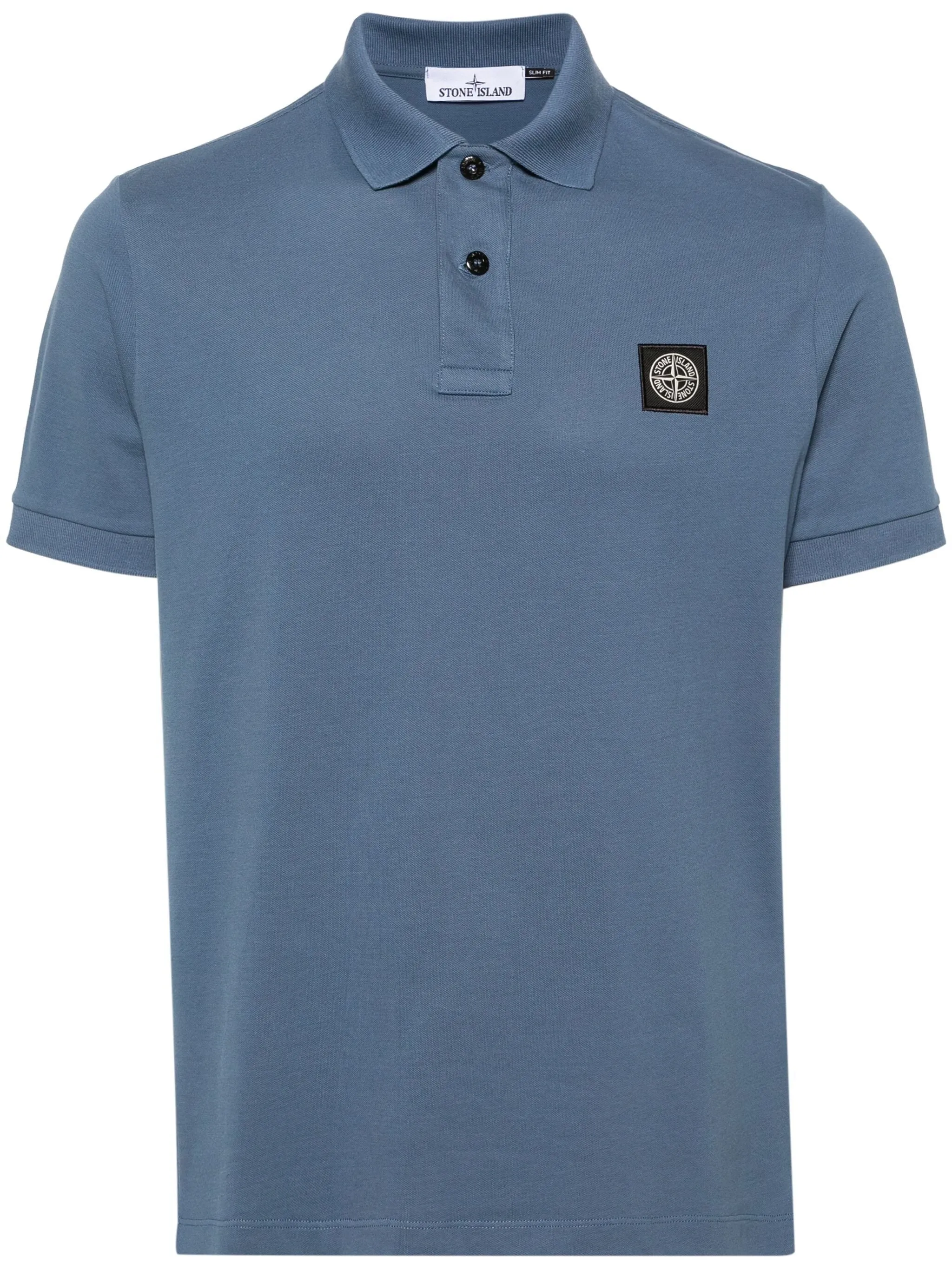 COMPASS-APPLIQU LOGO PATCH POLO SHIRT