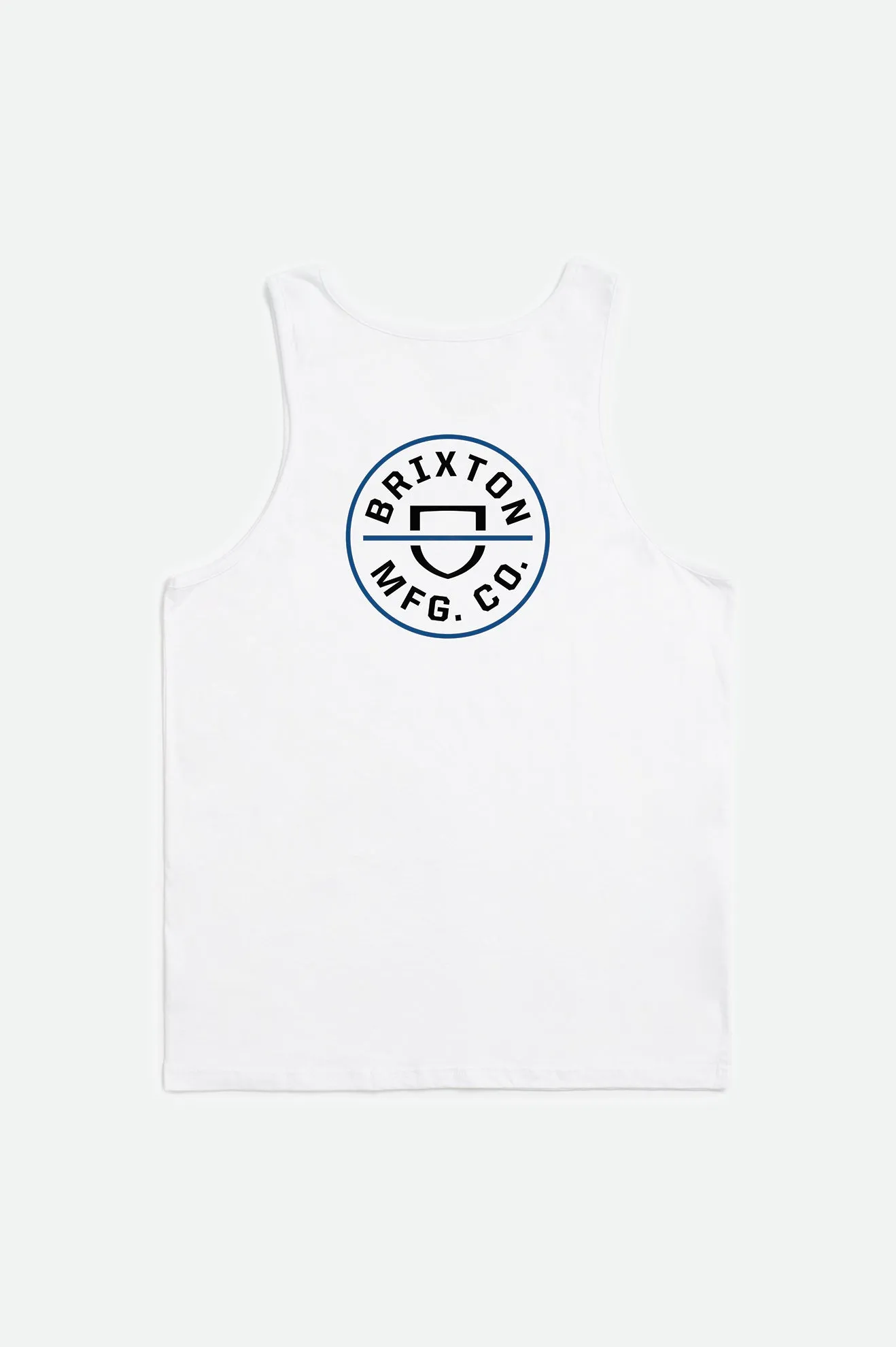 Crest Tank - White/Black/Royal