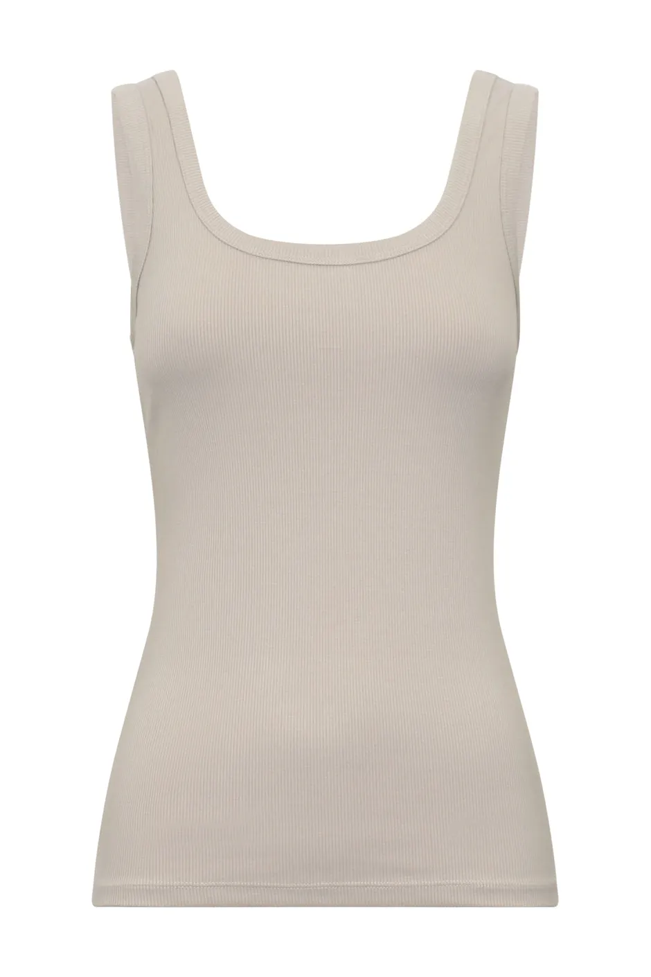 D-Luxe Bamboo Scoop Neck Tank