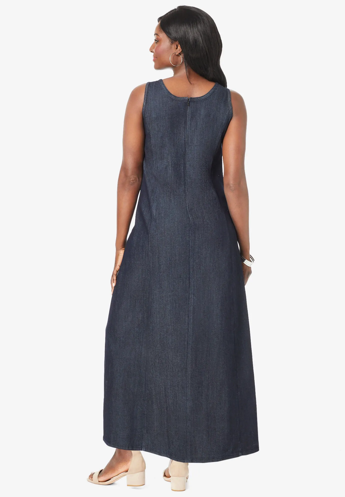 Denim Maxi Dress