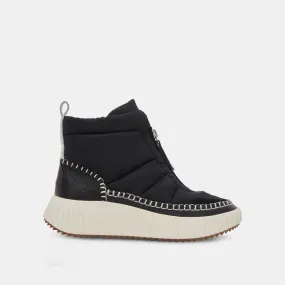 DEVLIN SNEAKERS BLACK NYLON