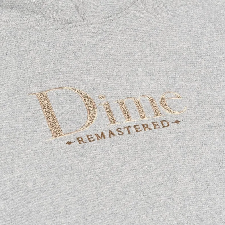 Dime Classic Remastered Pullover Hooded Sweatshirt (Heather Grey)